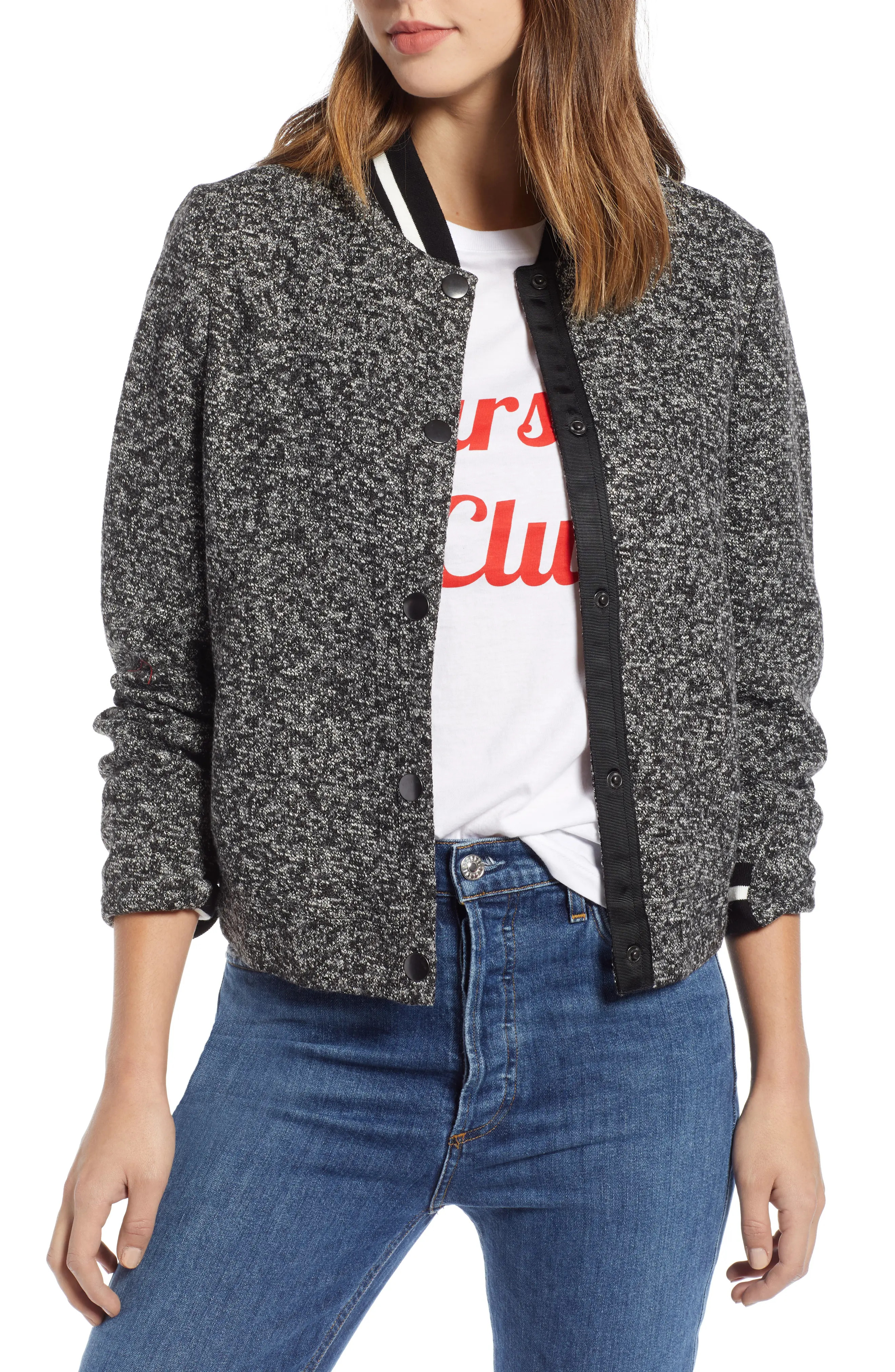 Women's 1901 Tweed Bomber Jacket | Nordstrom