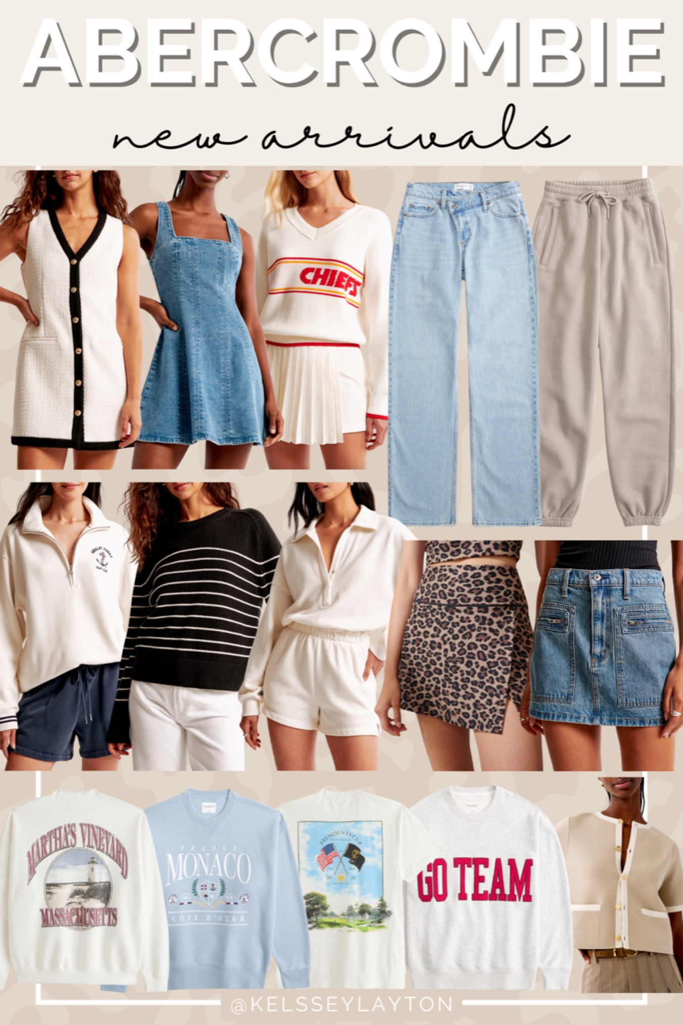 Abercrombie new arrivals on sale! 15% off + EXTRA 15% off with code DENIMAF ❤️

#LTKSaleAlert #LTKxAF #LTKFindsUnder50