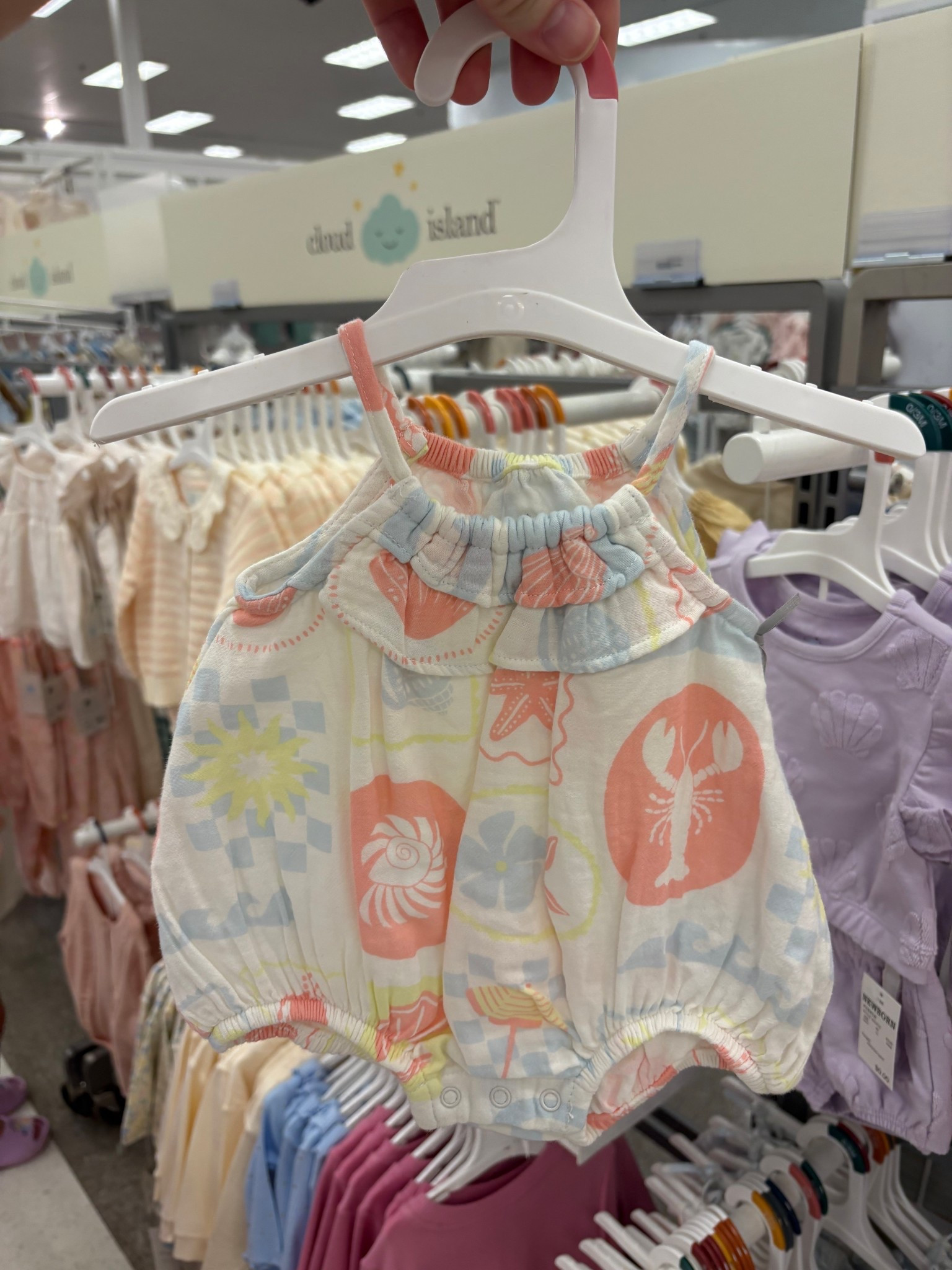 The cutest baby girl summer/beach romper on sale! ☀️🏖️ #target #targetsale #babygirloutfit #summeroutfit #beachoutfit 

#LTKKids #LTKootd #LTKBaby