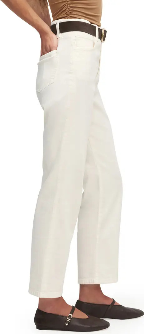 Favorite Daughter The Valentina Super High Waist Straight Leg Jeans | Nordstrom | Nordstrom