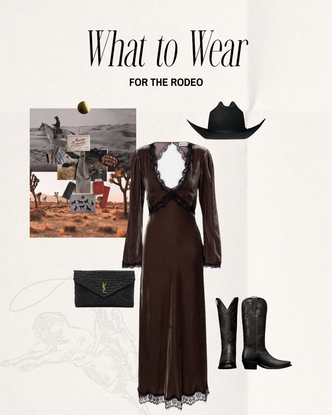 What to wear to the Rodeo🤍

Rodeo, ft worth, country outfits, rodeo fit inspo, maxi dress, cowboy boots, Texas, cowboy hat, Wyoming 