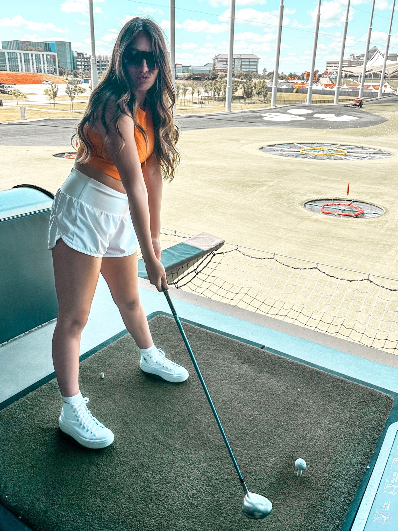 Topgolf outfit, teen girl style, teen fashion, Amazon, converse, high tops, crop tank, target, summer fashion, athletic, athleisure 

#LTKsalealert #LTKFitness #LTKstyletip