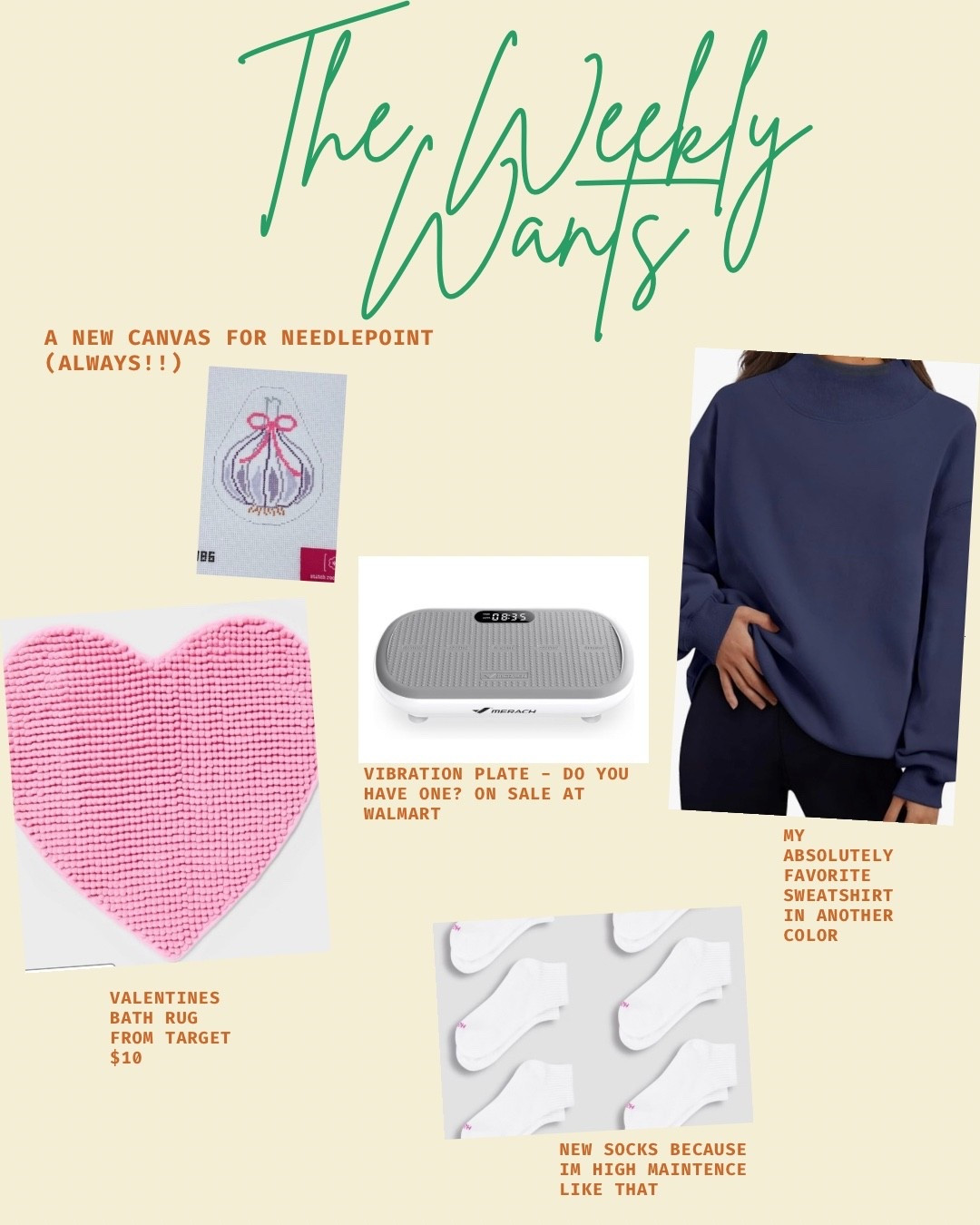 What I’m wanting this week!! 

#LTKFindsUnder50 #LTKGiftGuide #LTKmomlife