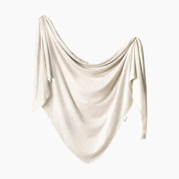 Copper Pearl Swaddle Blanket in Oat Size 46"" Square | Babylist