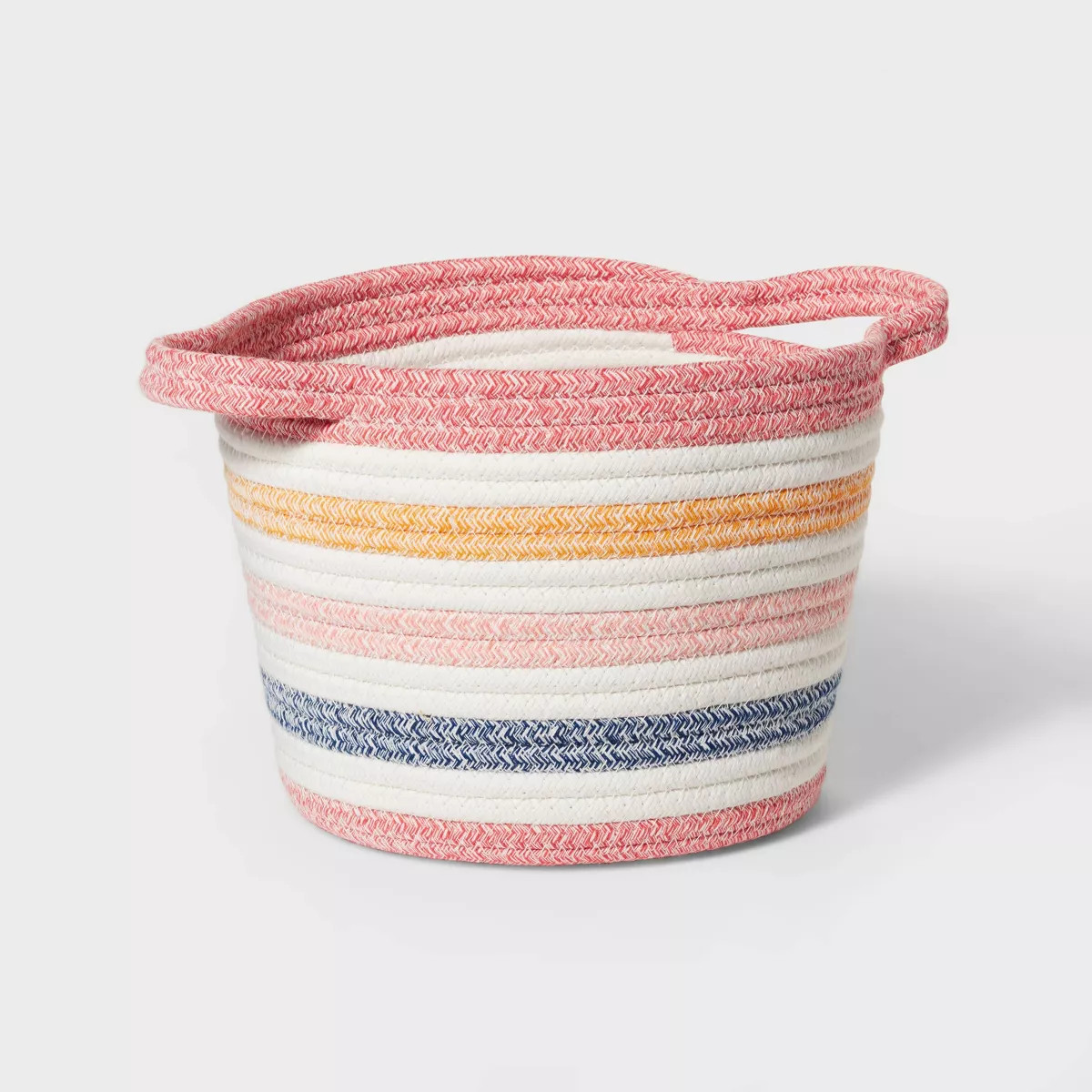 Striped Coiled Rope Kids' Storage Bin - Pillowfort™ | Target
