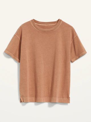 Short-Sleeve Vintage Easy T-Shirt for Women | Old Navy (US)