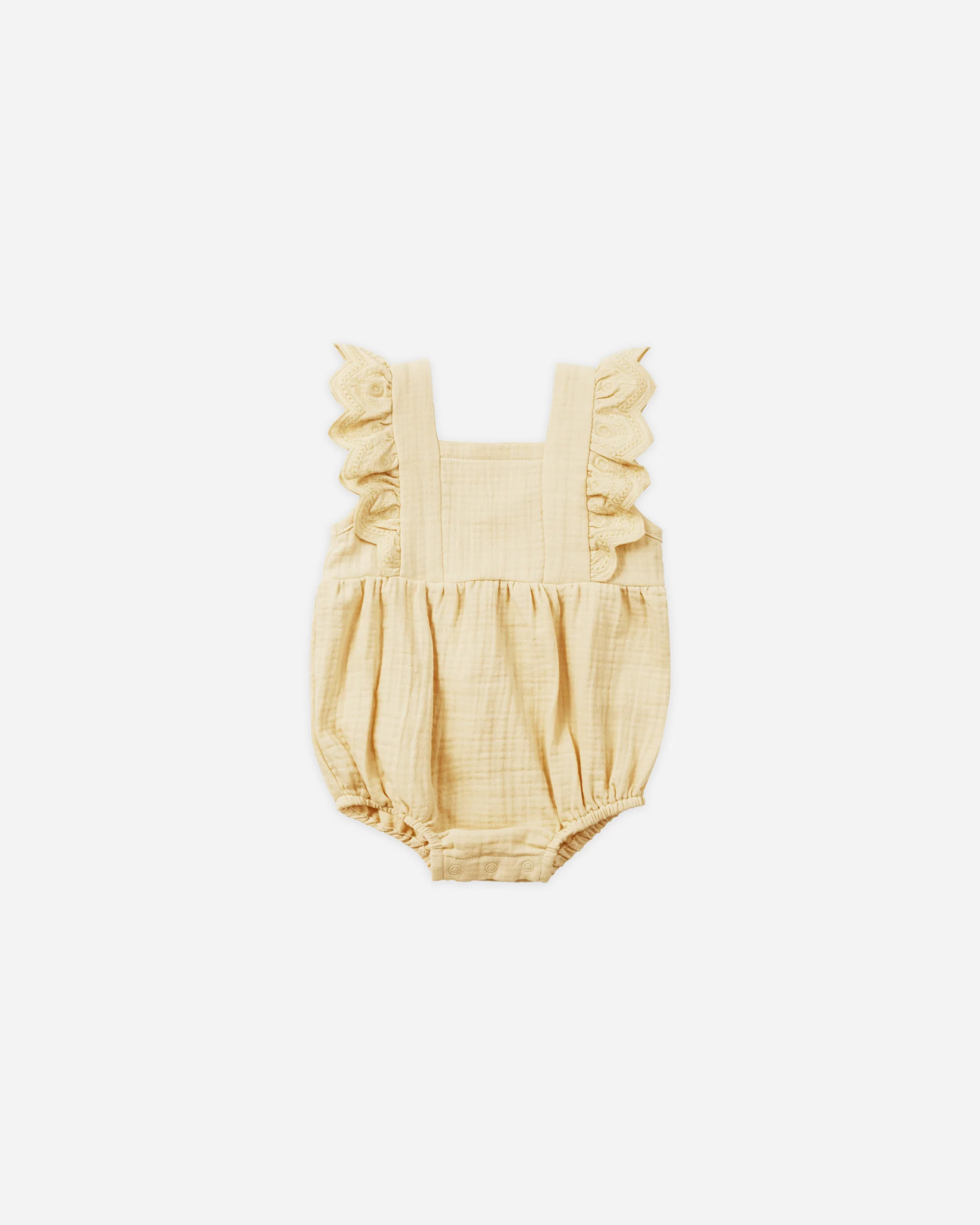 Naomi Romper || Lemon | Rylee + Cru