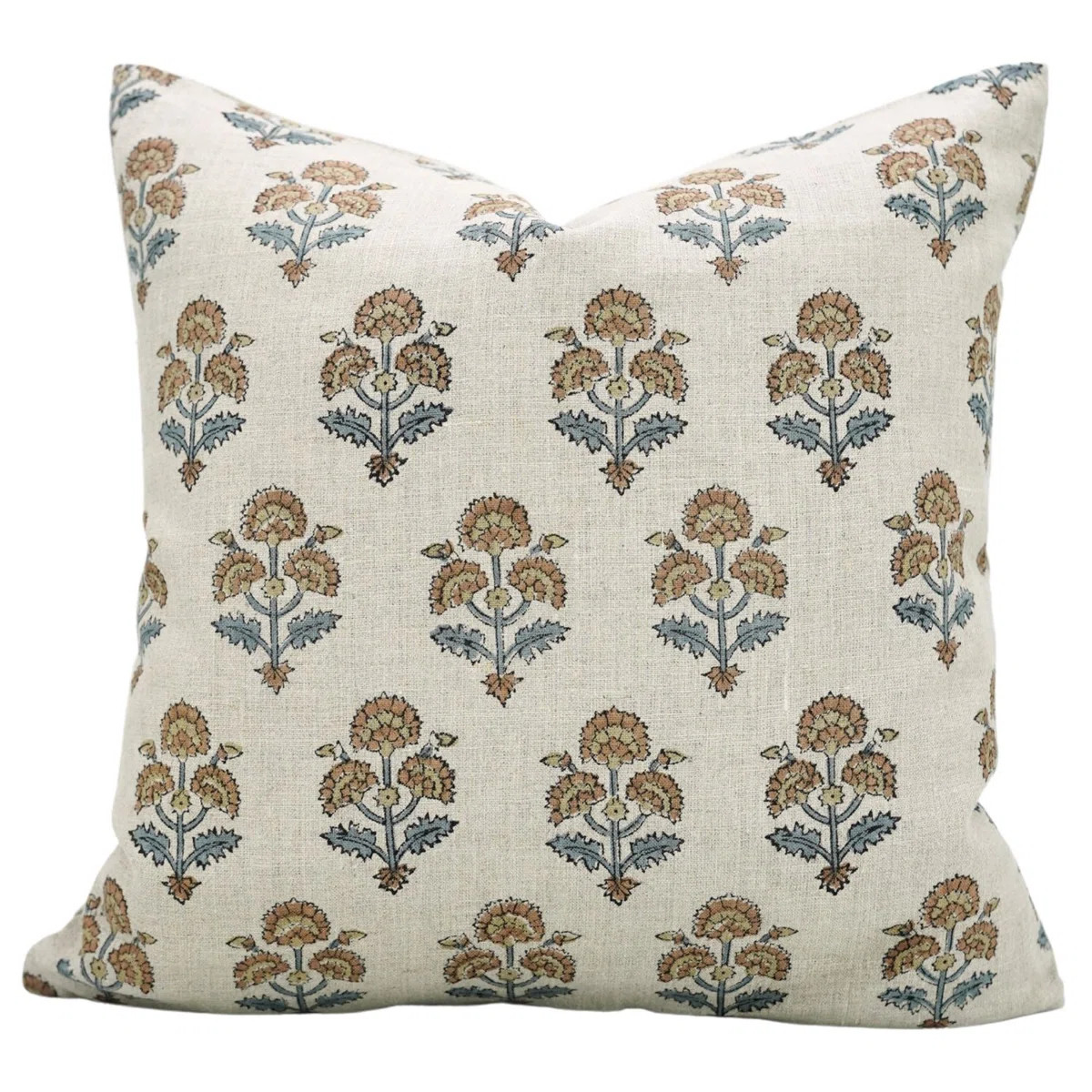 Fabdivine Artistic Hand Block  Print Pure Linen Throw Pillow Cover -Traffic lightByFabdivine4.3Ra... | Wayfair North America