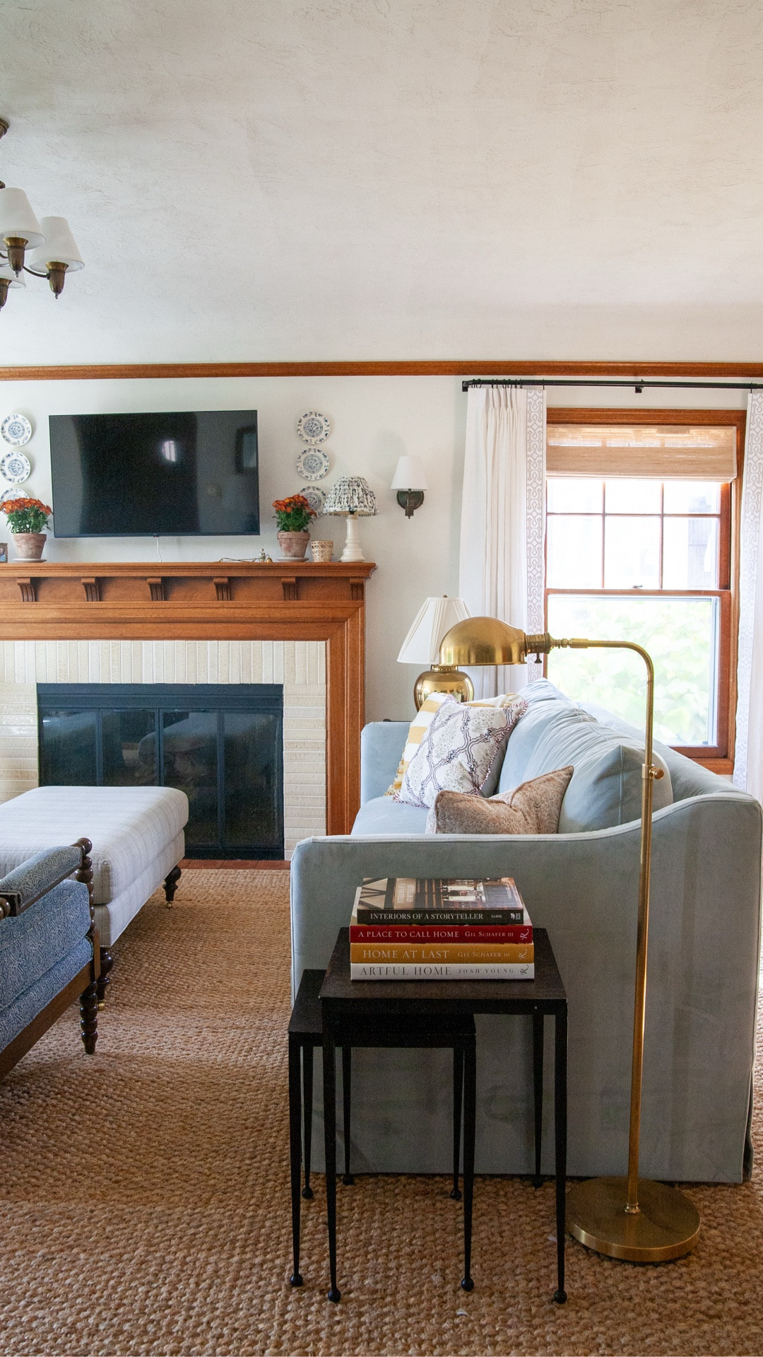 I have seriously agonized over my couch decisions multiple times this year. I really wanted to keep it more relaxed than two matching sofas, which sounds traditional and like it could be stuffy. But guess what… It’s totally not. This performance velvet sofa is just so comfy, fun, and perfect we decided we needed another one. It’s the Caitlin from Interior Define and I shared all the details about my order on a recent blog post, also linking it here!

#LTKHome