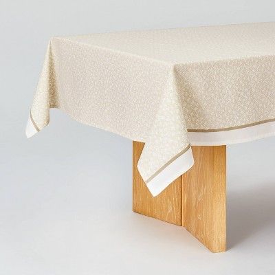 60" x 120" Cotton Printed Tablecloth - Threshold™ designed with Studio McGee | Target