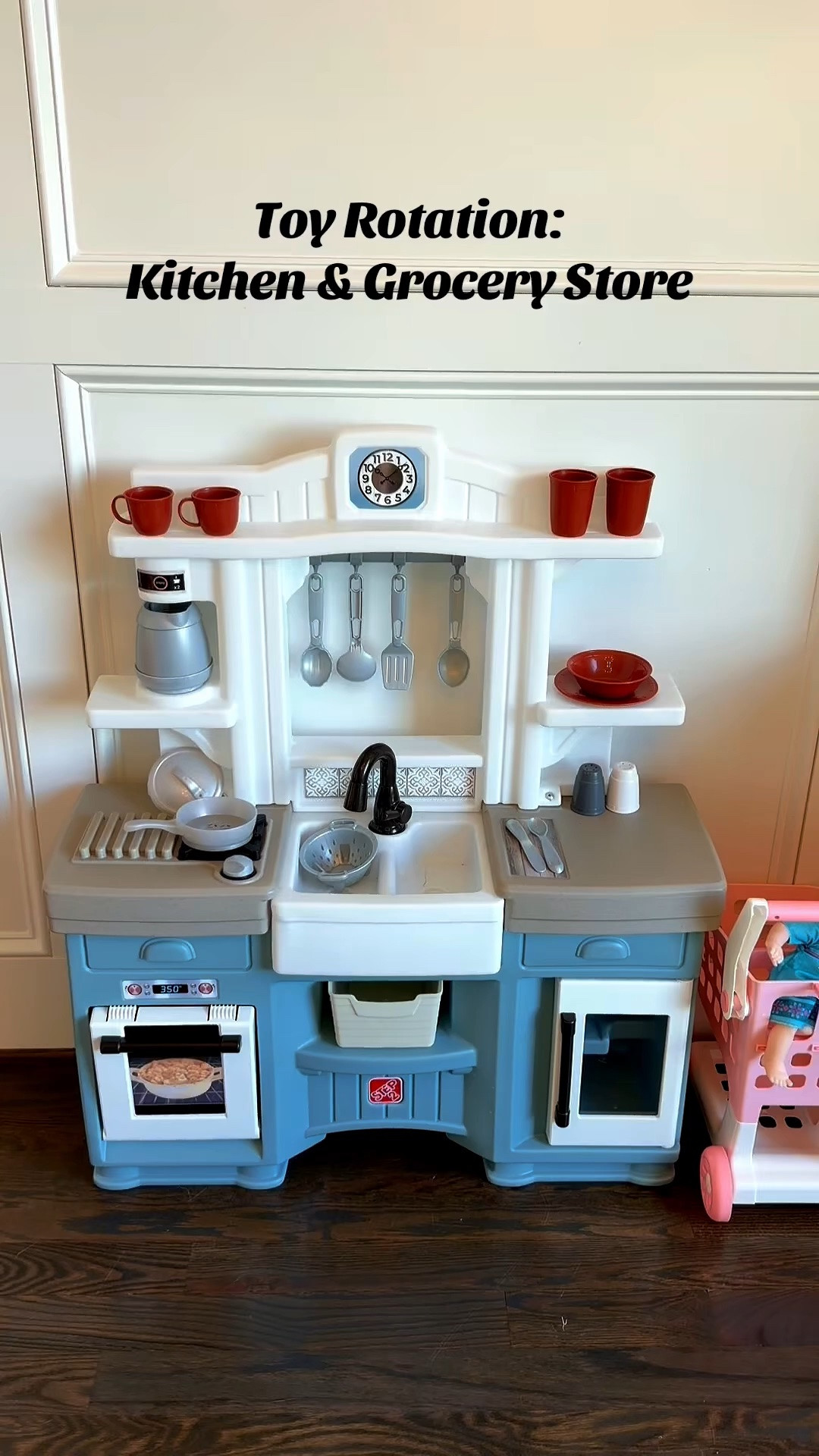 Toddler toy rotation for the week 🤍

I’ve noticed when I group toys by theme instead of having everything out at once, my toddlers stay engaged SO much longer. This week’s setup is all grocery store + home cooking themed and they’ve been playing with it nonstop 🛒🍓☕️

Linked all of our favorite toddler play food + pretend play finds on my LTK ✨

#toddlermom #toddleractivities #toyrotation #montessoritoys #pretendplay #playroomideas #sahmlife #momcontent #momsoftiktok #toddlertoys #montessoriplay #playroominspo #littlepeople #melissaanddoug #stayathomemom #toddlerplay #playbasedlearning #learningthroughplay #targetfinds #amazonfinds #ltkcreator #motherhoodunplugged

toddler toy rotation, Montessori shelf ideas, toddler playroom ideas, pretend play toys, toddler grocery store setup, play kitchen ideas, Melissa and Doug toys, Little People Target set, LeapFrog ice cream cart, toddler learning toys, play-based learning, realistic toddler playroom, SAHM content creator, toddler mom lifestyle, toys toddlers actually play with, rotating toddler toys, educational toddler toys, aesthetic playroom ideas, Amazon toddler finds, Target toddler finds, toddler independent play, Montessori inspired home, toddler activity ideas, stay at home mom content, playroom organization ideas

#LTKHome #LTKmomlife #LTKKids #LTKHome