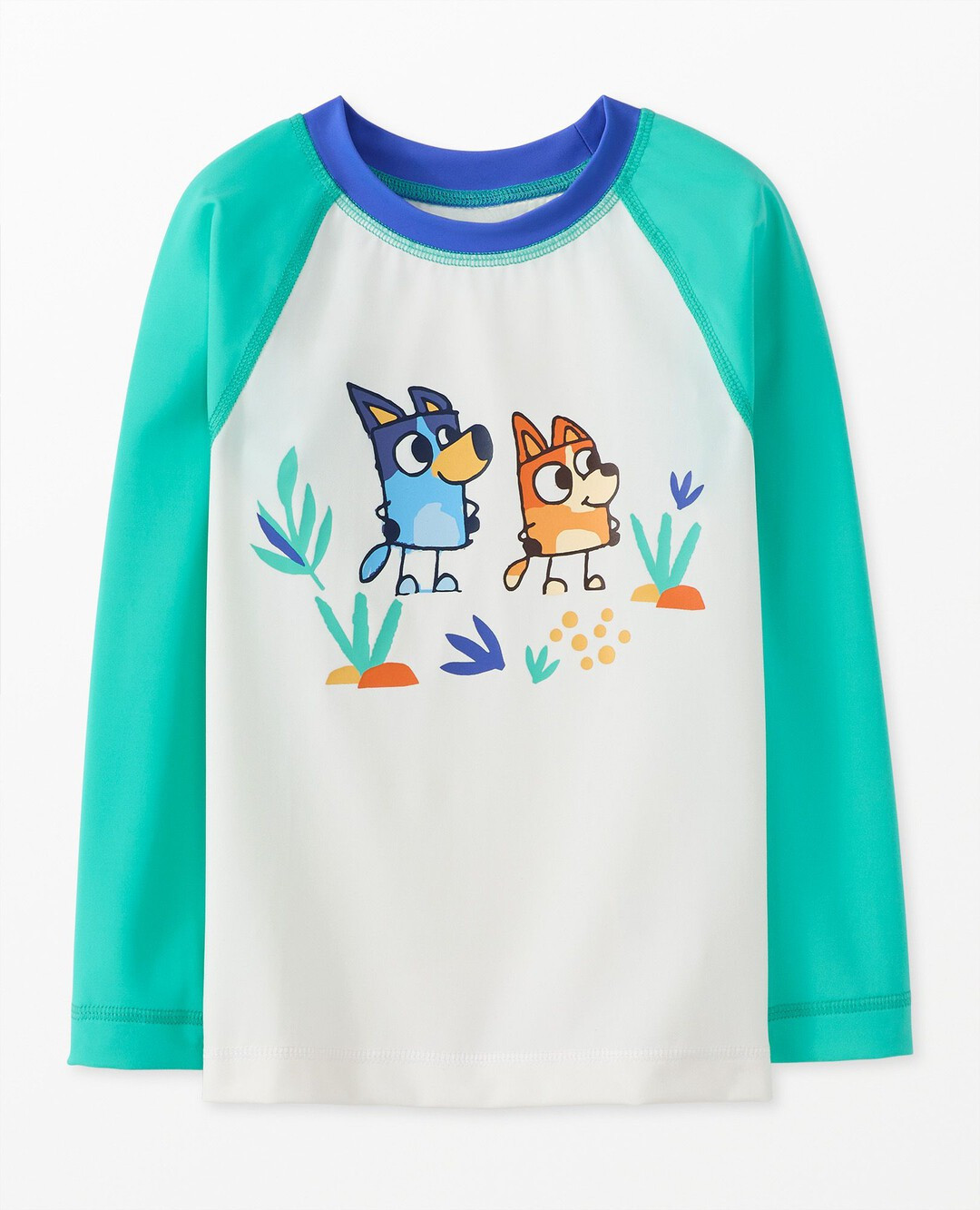 Bluey Long Sleeve Rash Guard Top | Hanna Andersson