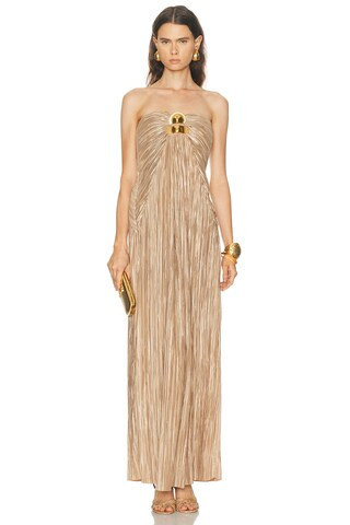 Cult Gaia Sequoia Dress in Beige | FWRD 