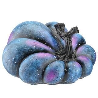 10" Purple Galaxy Pumpkin Décor | Michaels Stores