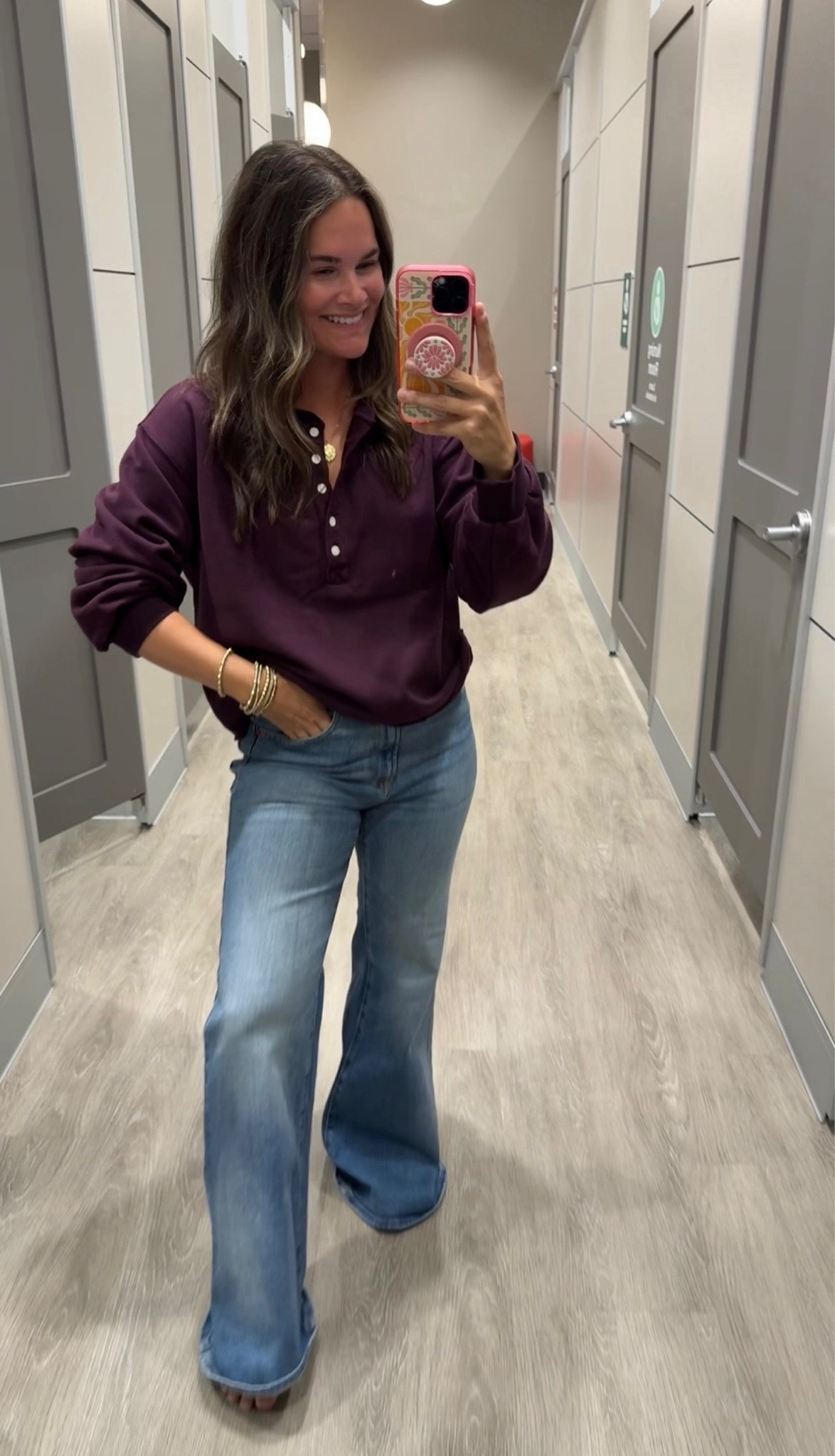 I’m obsessed with the color of this sweater! 😍

#LTKSeasonal #LTKgrwm #LTKootd
