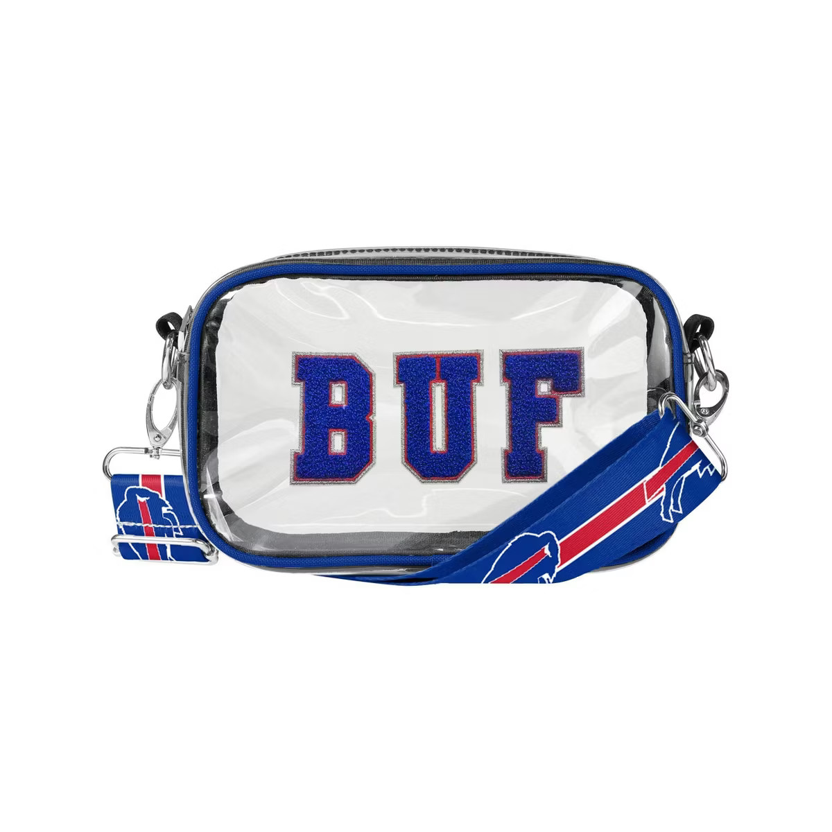 NFL Buffalo Bills Smu Clear Camera Bag With Chenille Lettering | Target