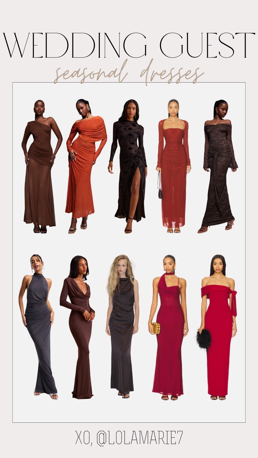 Fall/winter wedding guest dress 🤎

#zara #asos #lulus #weddingguest #dress

#LTKSeasonal #LTKWedding #LTKStyleTip