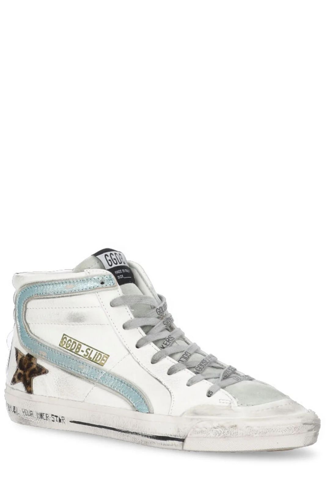 Golden Goose Deluxe Brand Slide High-Top Sneakers | Cettire Global