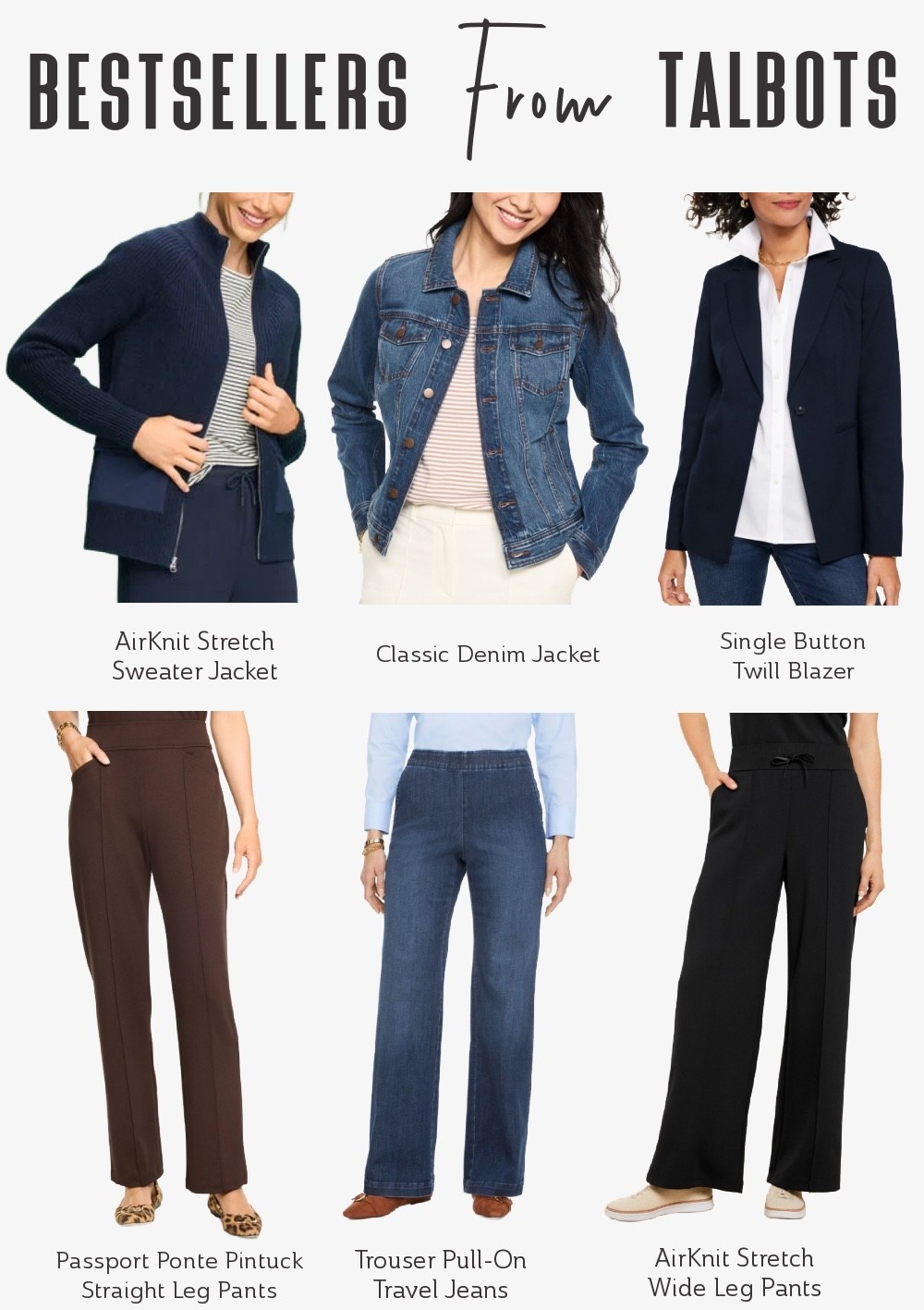 Save 25% off at Talbots! 🙌 Talbots won our community over last year with their inclusive sizing, travel & AirKnit capsule collections, versatile pants, and effortless matching sets, perfect for easy, polished flight outfits. ✈️ Here are YOUR community-approved favorites 🌟

#LTKSpringSale #LTKSaleAlert #LTKTravel