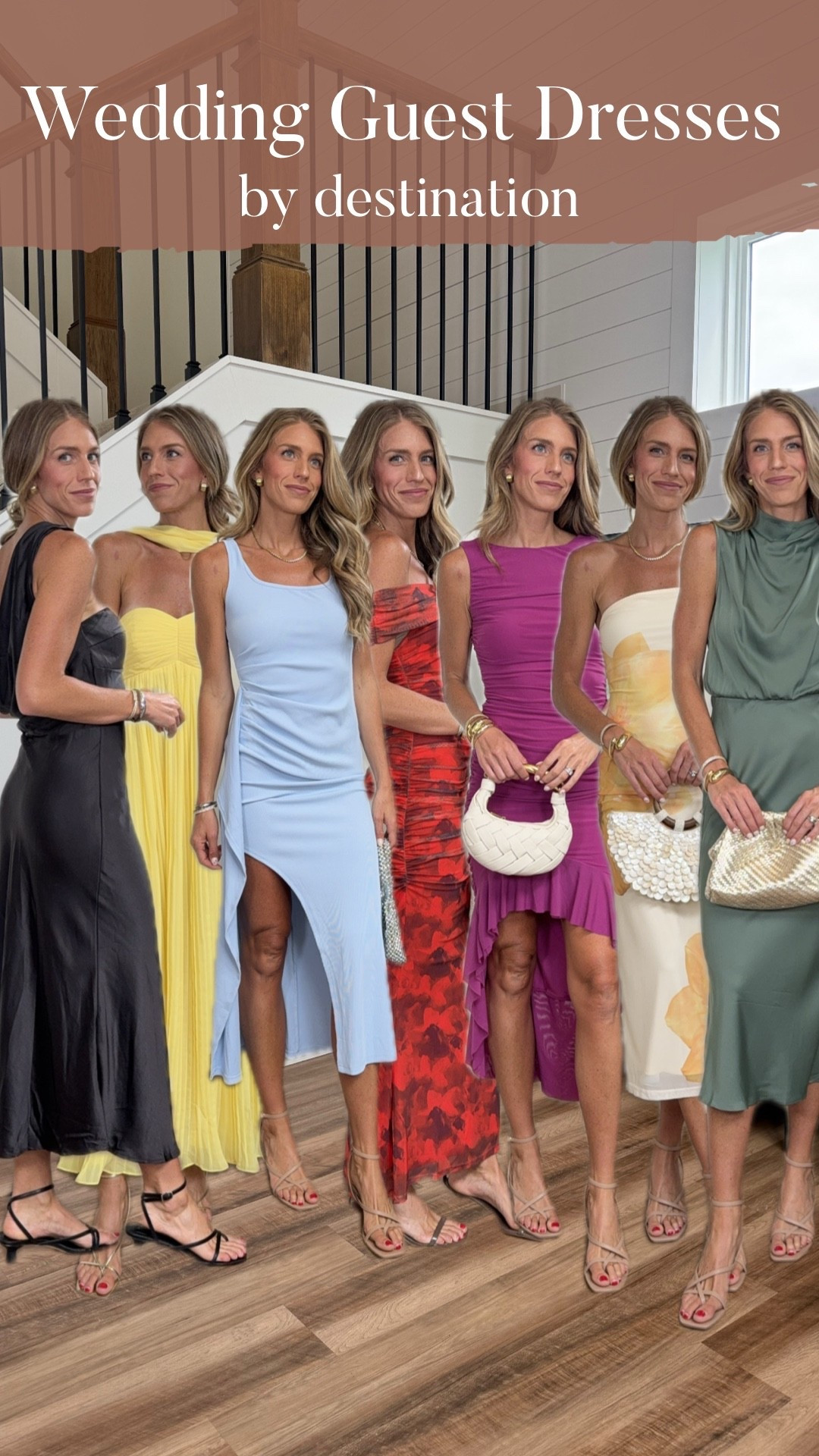 Wedding guest dresses from Amazon for the summer. 
Wearing my true size in all of the dresses. Size medium/6. Small in the strapless dress

#LTKFindsUnder100 #LTKWedding