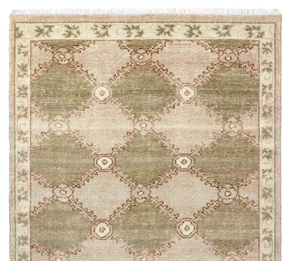 Montclair Hand-Knotted Wool Rug | Pottery Barn (US)