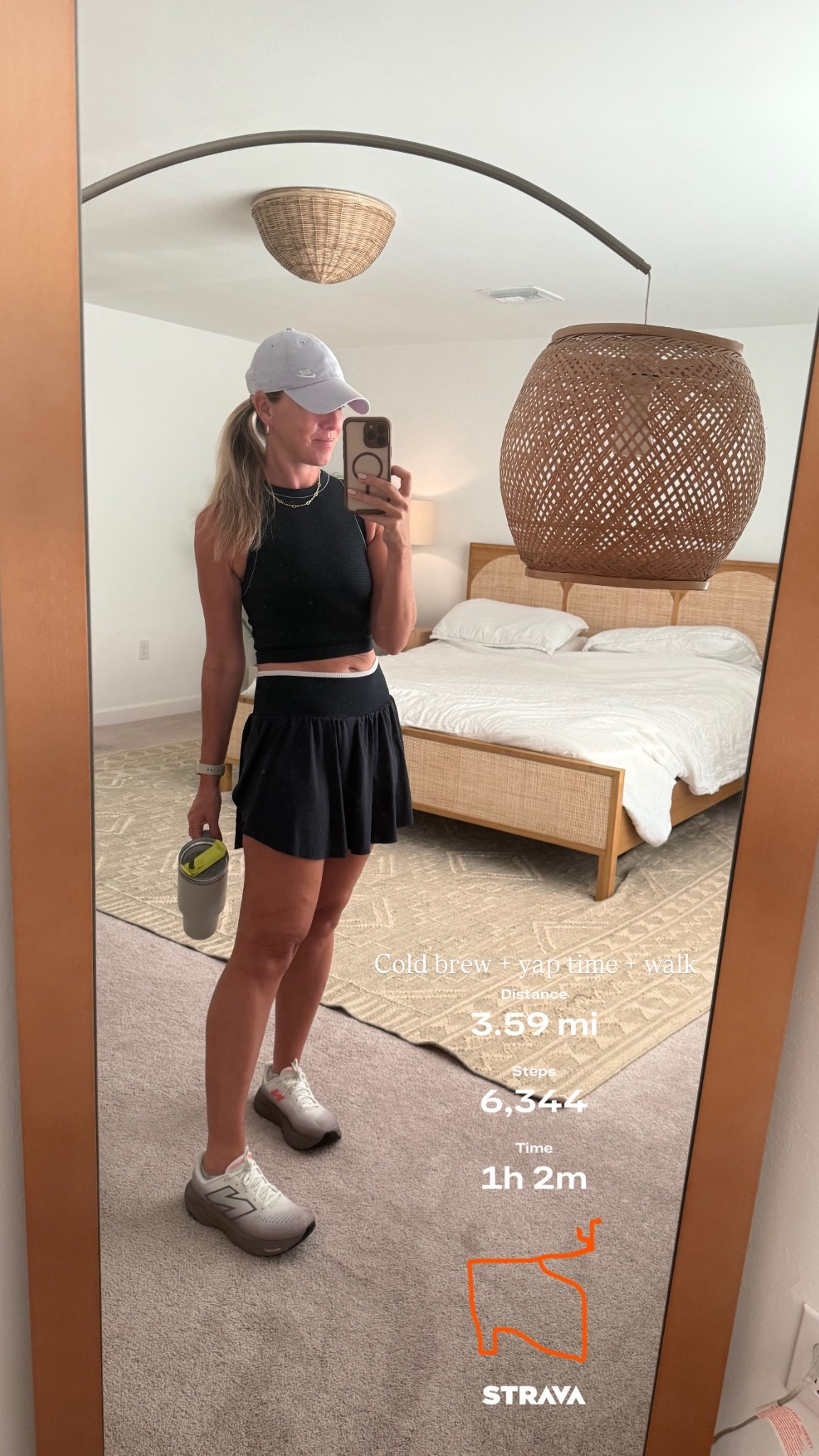 A post bus stop cold brew and walk & talk with a friend was the best way to start the this Wednesday morning! It’s the first week of school and change is hard! I walked in this two piece set from target, my new new balances (new new haha) and a thrown on hat to keep the sun off the ol” face. For those of you still on summer break, enjoy!! 



#LTKMidsize #LTKOver40 #LTKActive