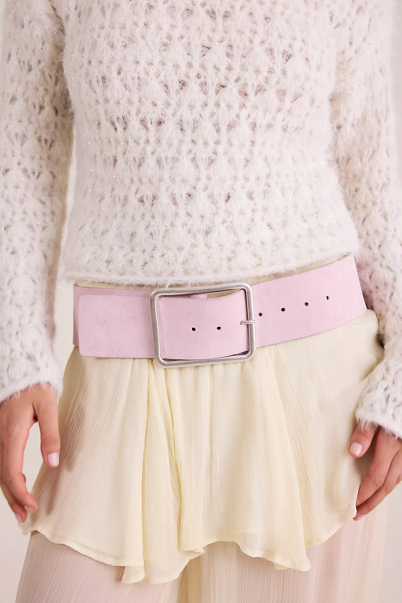 Suede Hex Hip Belt | Free People (Global - UK&FR Excluded)