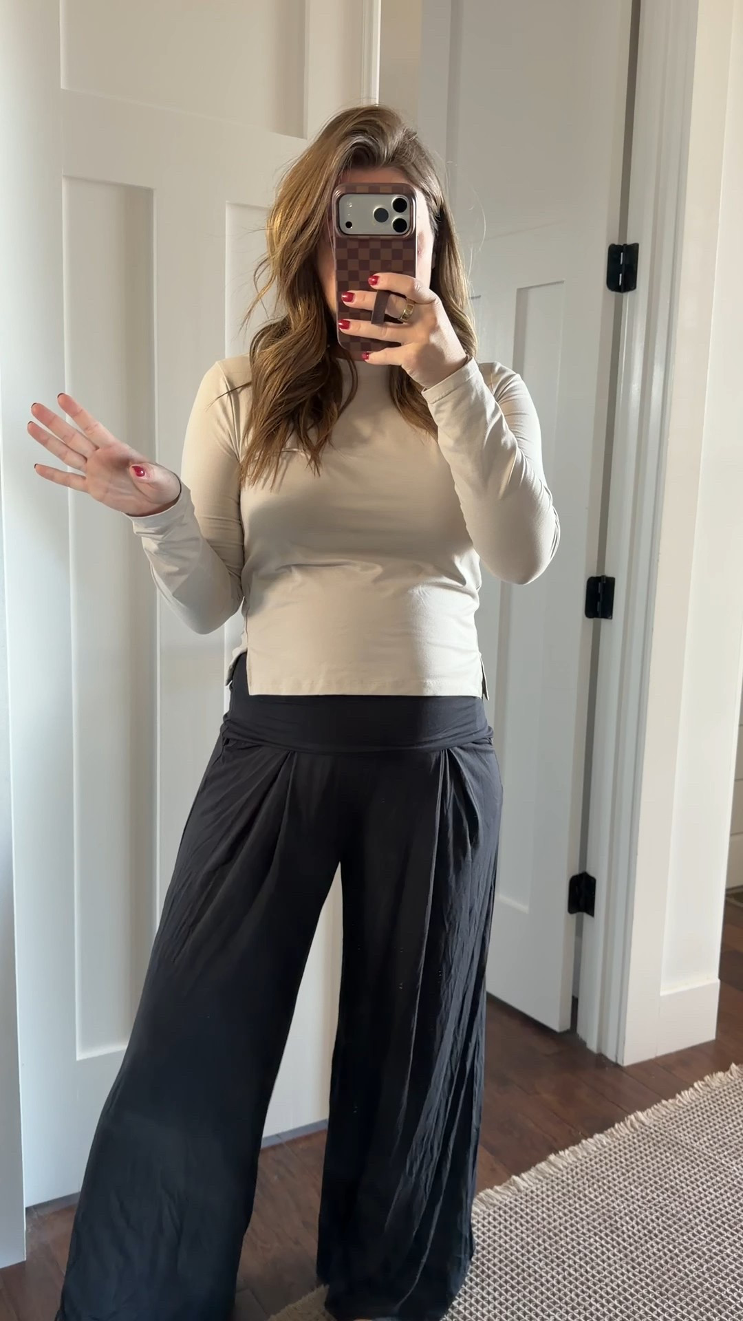 Not maternity but would be perfect with a bump! 

Wearing a small 

#LTKootd #LTKBump #LTKActive