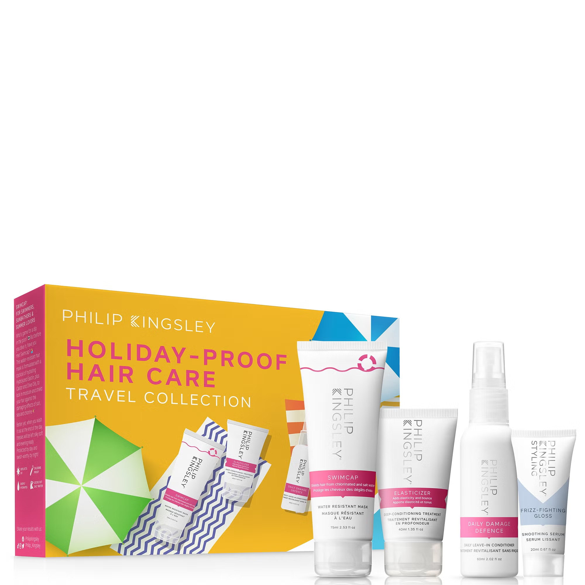 Philip Kingsley Holiday-Proof Hair Care Travel Collection (Worth £55) | Look Fantastic (UK)