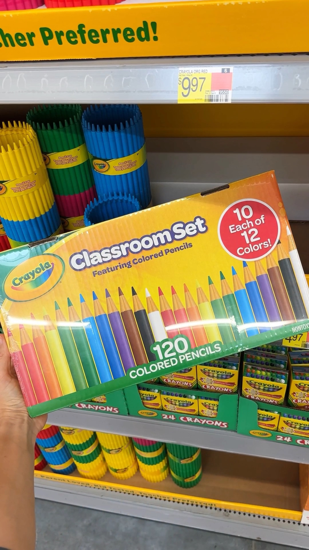 Crayola bulk markers, colored pencils, and crayons at Walmart!

Back To School, Teachers, School Supplies, Walmart Finds

#LTKKids #LTKFamily #LTKBacktoSchool