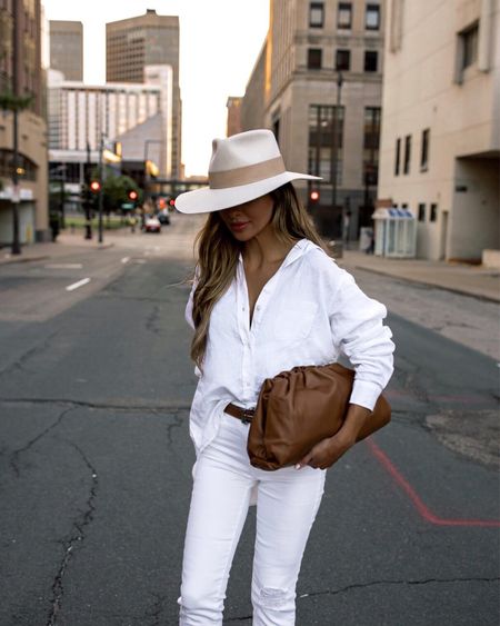 White outfits for spring
White linen shirt
Levi’s white jeans 
Bottega veneta the pouch bag 

#LTKfindsunder100 #LTKsalealert #LTKstyletip