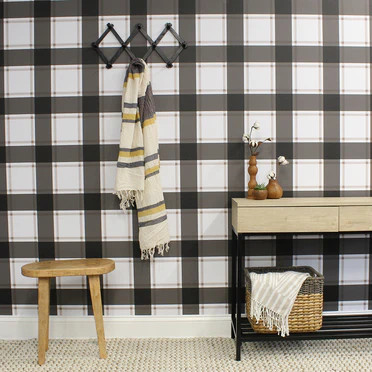 Plaid Peel And Stick Wallpaper | Tempaper