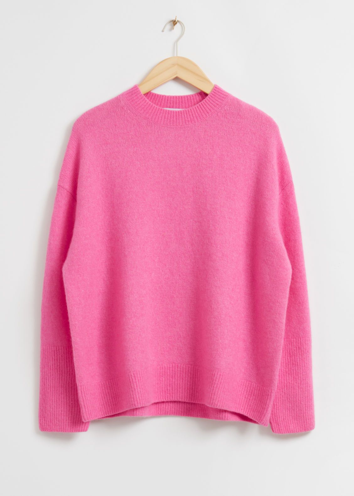 Relaxed Soft Wool Crewneck Sweater | & Other Stories US