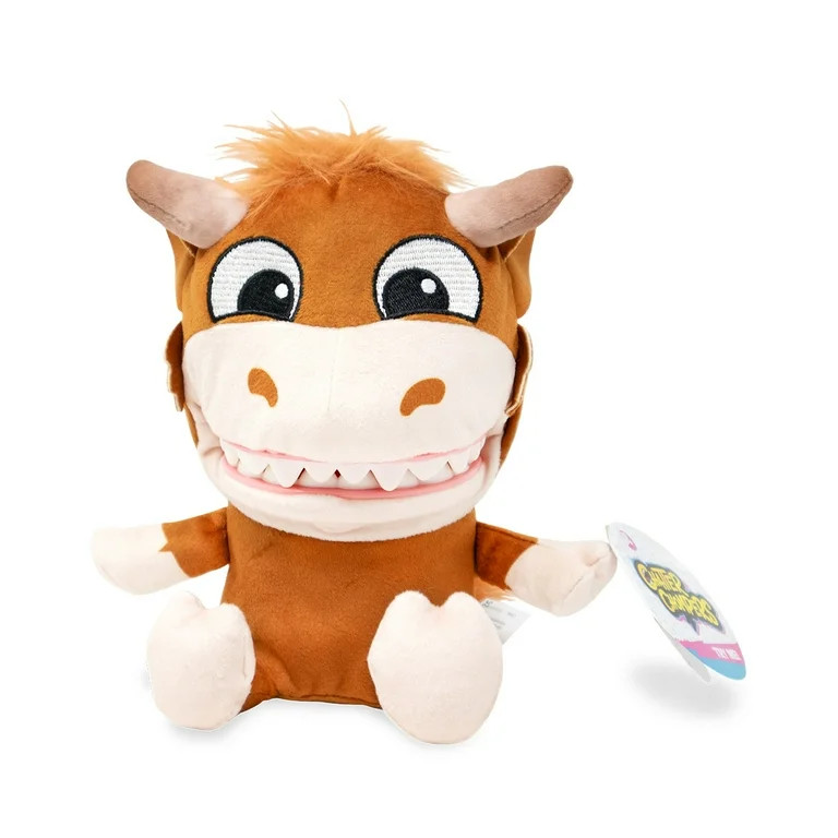 Chatter Chompers Highland Cow Plush 6.5", Interactive Collectible Toy, Funny Sound Effects, Ages ... | Walmart (US)