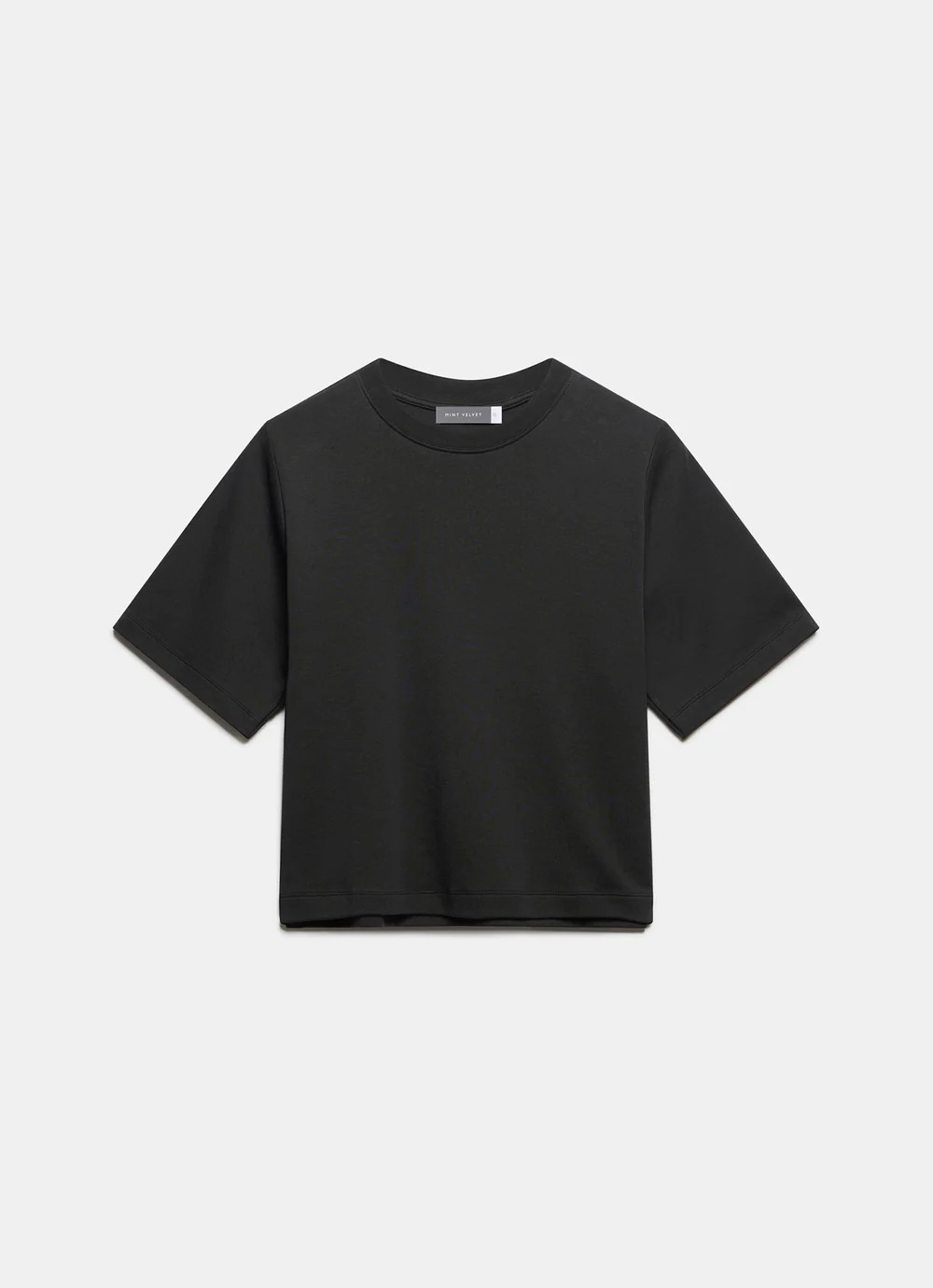 Black Ultimate Cotton T-Shirt | Mint Velvet