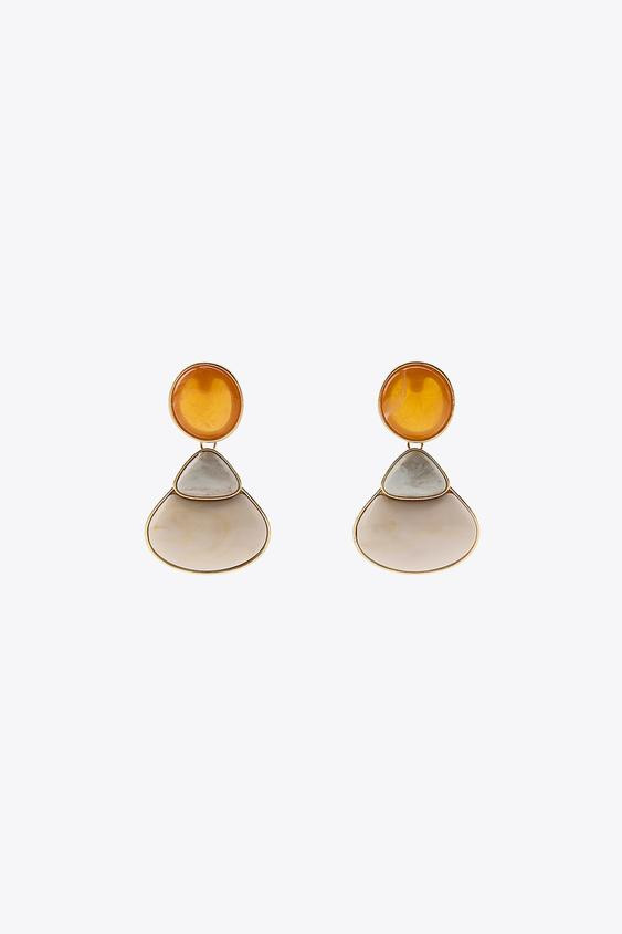 STONE EARRINGS | Zara US