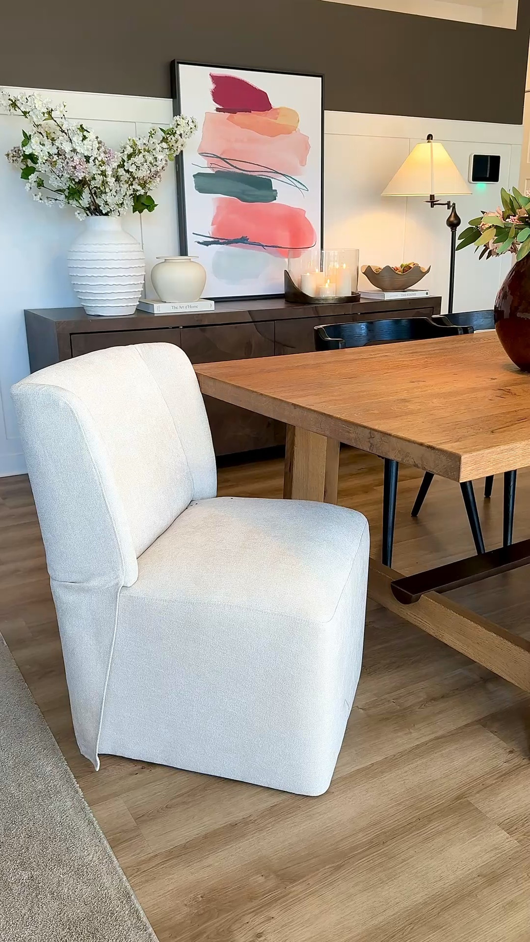 👉🏽 Pieces I’m loving in our dining space!

This wingback chair has been such a good addition to our dining space. It’s comfortable, supportive, and the linen fabric is easy to clean — which makes it perfect for everyday use. #dinningchairs 


#LTKHome #LTKU
