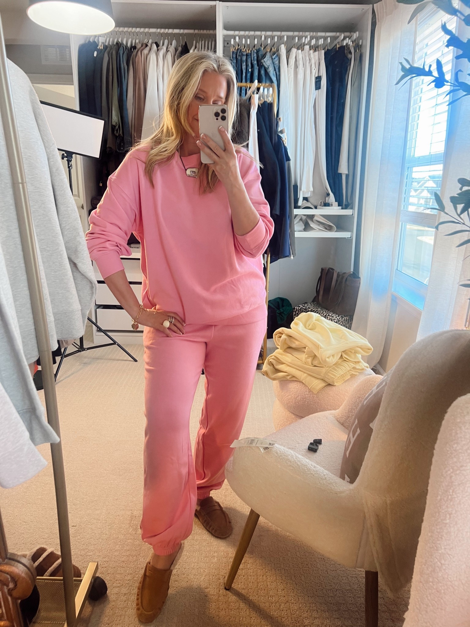  ✨Tap the bell, save and ❤️ for over 40 fashion, midlife style, midsize fashion and luxury looks for less. 


These  sweats fleeces are already selling out. The yellow crewneck is sold out, but they do have a they have the yellow hoodie which I highly recommend in the sweatpants too. These are not cheap very well made the price is way under what it should be and I'm wearing a large and both to size up if you were in between sizes..

👑"Helping you look good, feel good!" - Lindsey Denver

Over 40 fashion, over 50 style, midlife style, midsize fashion, Gen X style, body confidence, perimenopause style, mom outfits, over 45 style, over 50

Follow my LTK @Over40andmidlife on the @shop.LTK app to view this post and get my exclusive app-only content!

#liketkit #LTKOver40 #LTKMidsize #LTKFindsUnder50
@shop.ltk
https://liketk.it/5Kgql