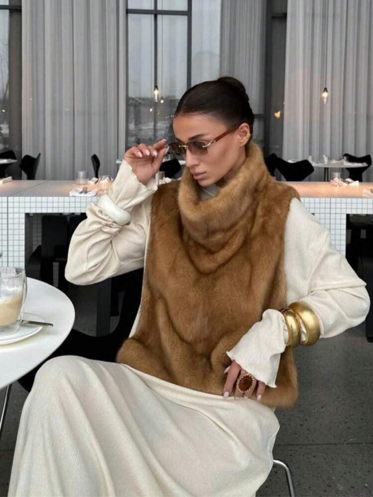 Fur vest | SHEIN