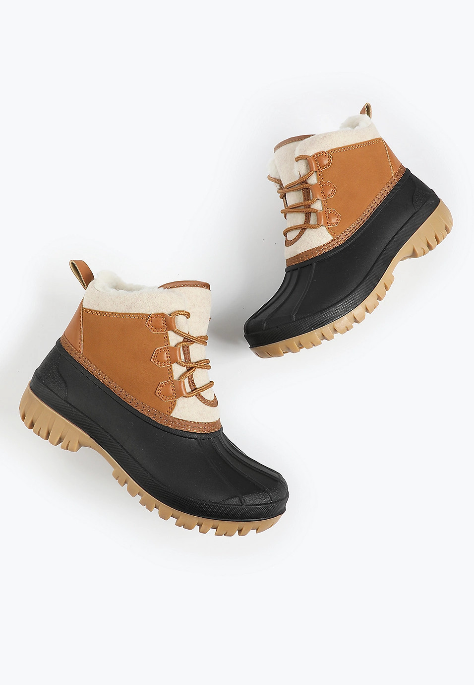 SuperCush Roxy Lace Up Duck Boot | Maurices