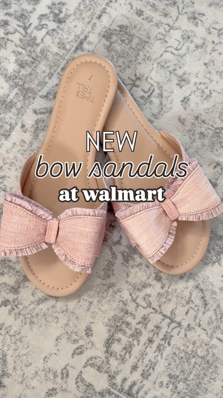 New Bow Sandals at Walmart 🎀

Under $20

#LTKFindsUnder50 #LTKWatchNow #LTKShoeCrush