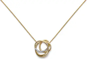 Monica Vinader Nura Wrap Lab Grown Diamond Pendant Necklace | Nordstrom | Nordstrom