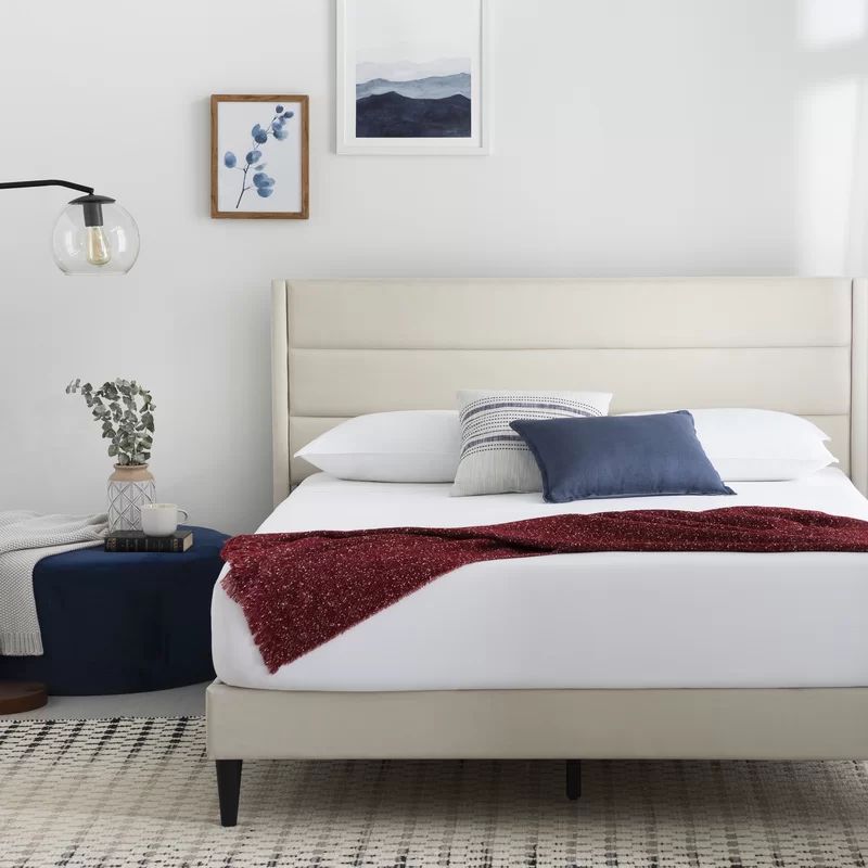 Scarlett Upholstered Low Profile Platform Bed | Wayfair North America