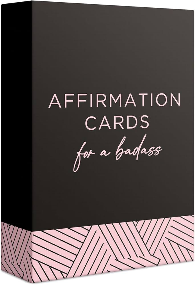 52 Affirmation Cards for a Badass - Daily Motivational Birthday Gifts for Women, Best Friend, Sel... | Amazon (US)