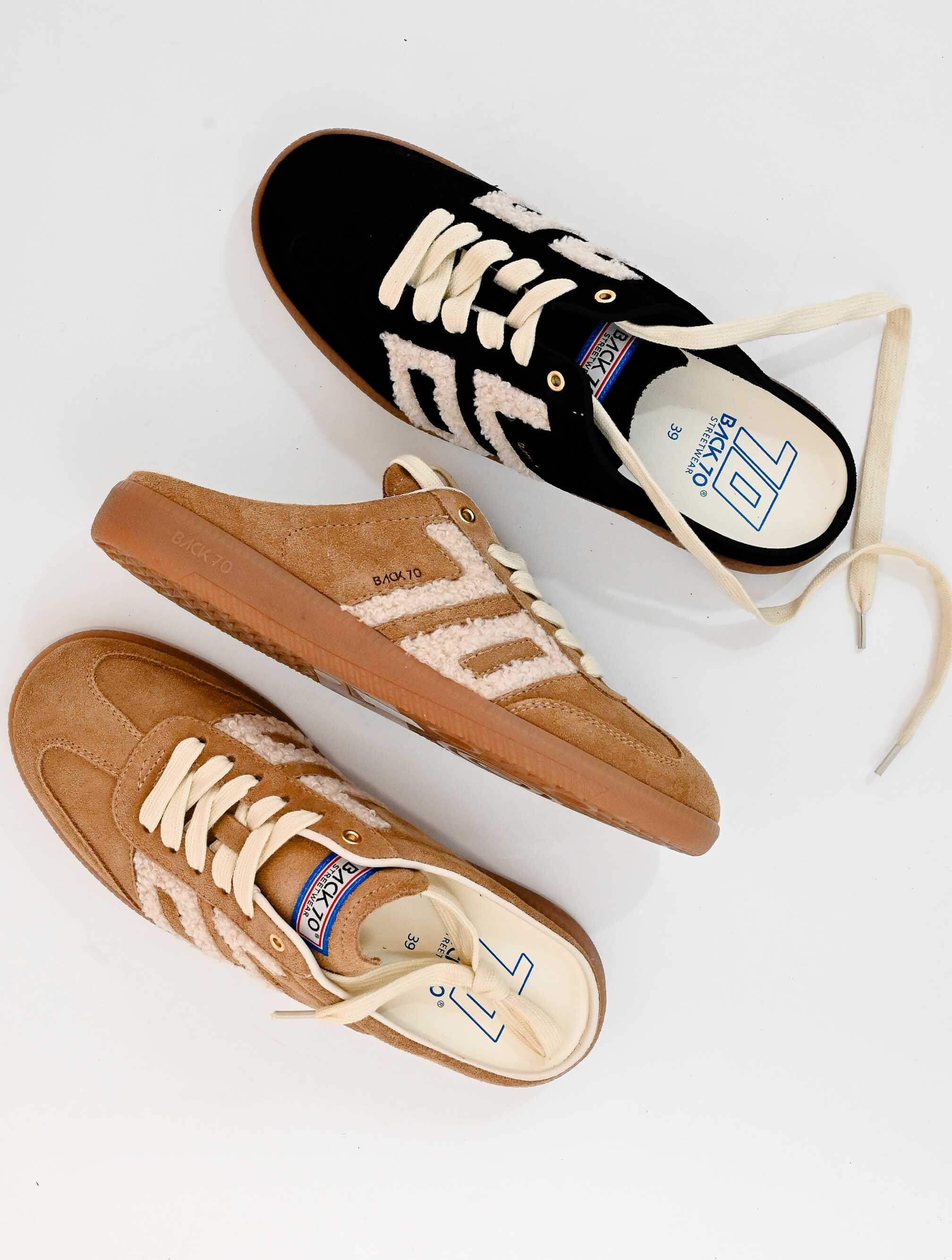 Back 70 Easter Backless Sneaker **Pre-Order: Tobacco Brown** | JAYNE