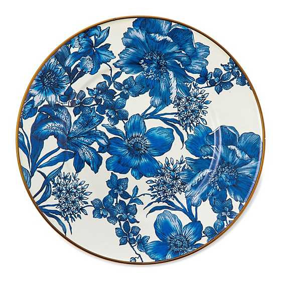 Royal English Garden Enamel Salad/Dessert Plate | MacKenzie-Childs