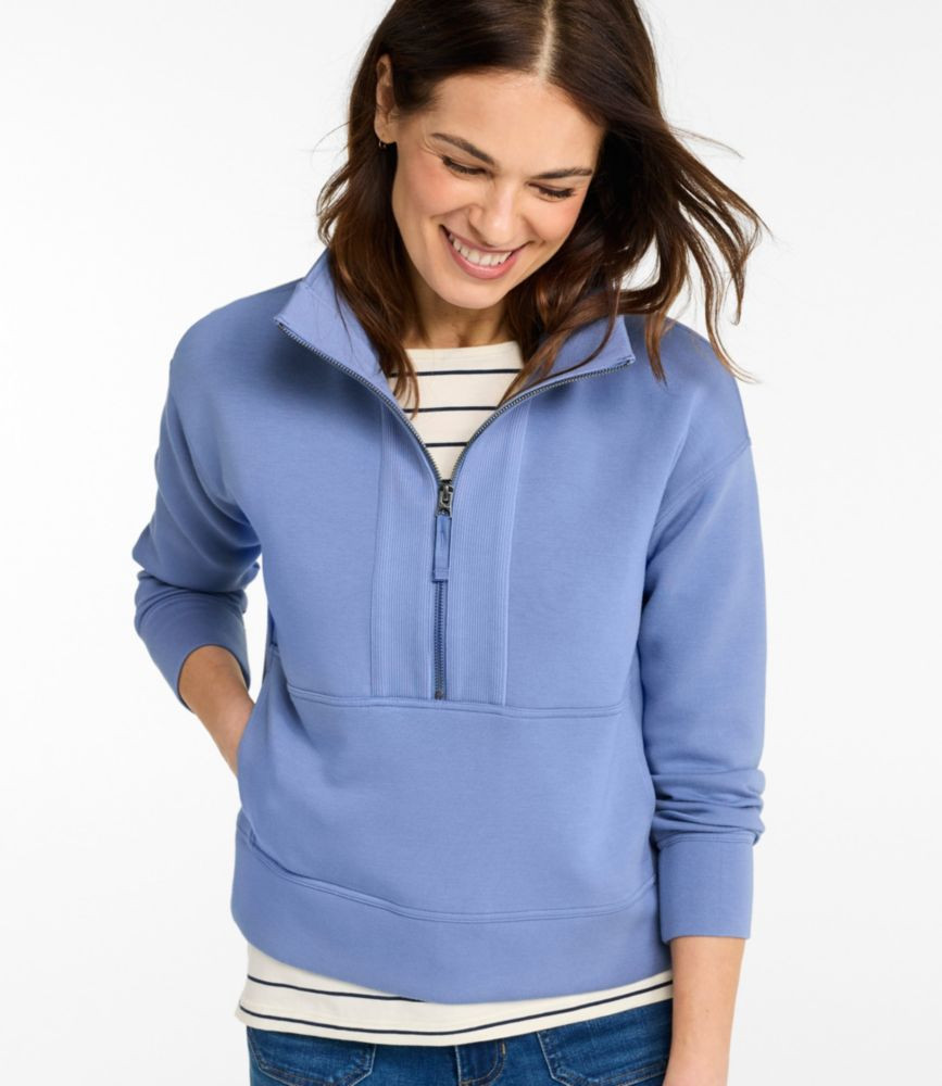Women's L.L.Bean CloudSoft Top, Half-Zip Pullover | L.L. Bean