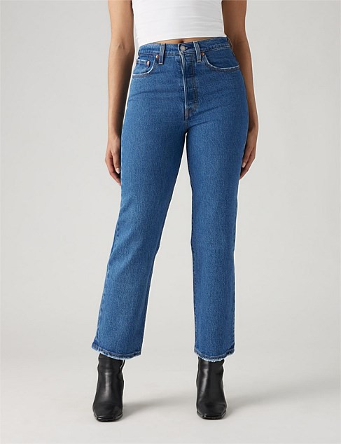 Levi's Ribcage Straight Ankle Jean | David Jones | David Jones (Australia & New Zealand)