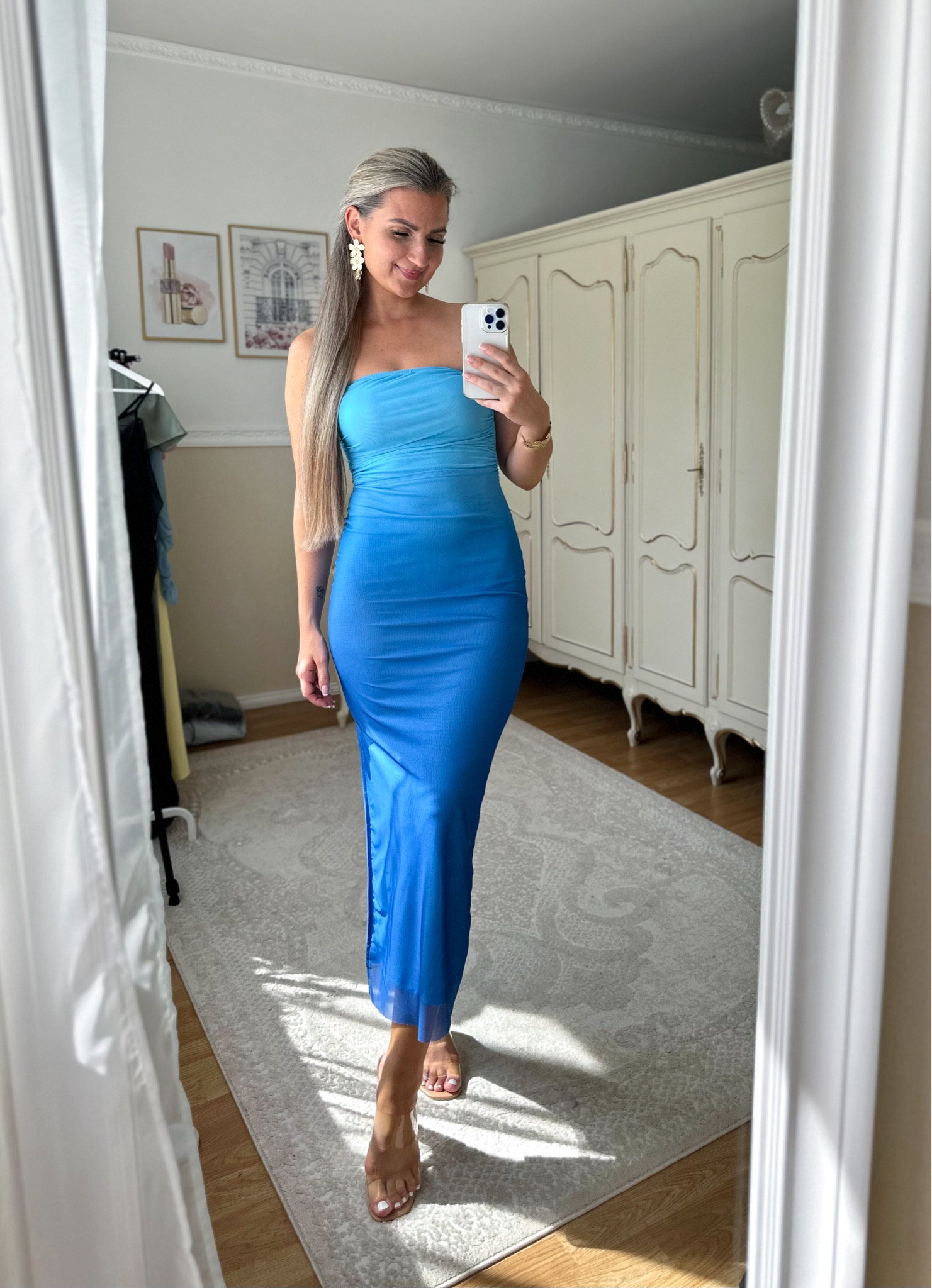 Elegant blue summer vacation bandeau dress 🩵💙🌺

#LTKStyleTip #LTKFindsUnder50 #LTKFindsUnder100