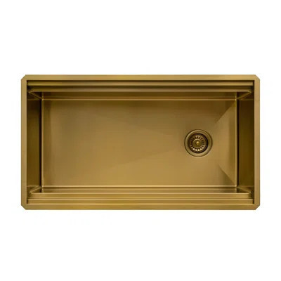Ruvati 20 x 14 inch Semi-Recessed Drop-in Topmount Rectangular Bathroom Sink | Wayfair North America